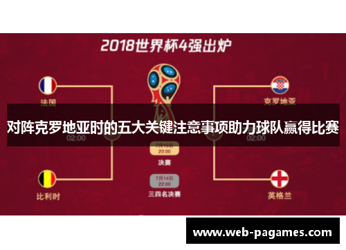 对阵克罗地亚时的五大关键注意事项助力球队赢得比赛